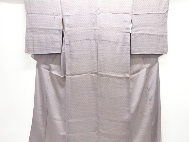 JAPANESE KIMONO / ANTIQUE HITOE KIMONO / SILK / KINSHA / FLOWER